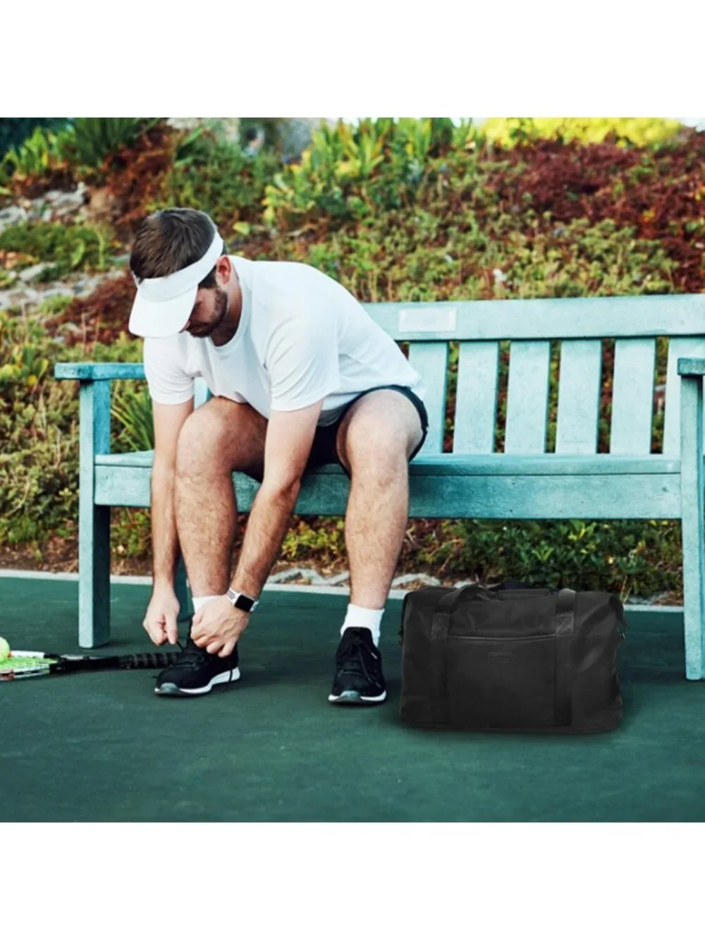 Expandable Waterproof Travel Duffle Bag | 32L Weekender & Gym Carry-On with